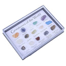 15pcs/Set Chakra Stones Natural Stone Reiki Healing Crystal Gemstones Crafts New