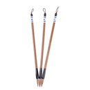 3pcs Chinese Japanese Water Ink Painting Writing Calligraphy Brush Pen Brown  BX