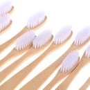 10Pc Oral Care Durable Toothbrush Bamboo Environmental Soft Teeth Brushes 3C