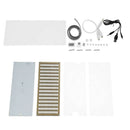 DIY Big Size LED Digital Equalizer Music Spectrum Sound Waves Kit White