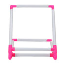 Plastic Cross Stitch Frame Square Embroidery Hoop DIY Sewing Tools Craft Clip