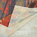 5x7ft Fall Autumn Forest Vinyl Photo Background Studio Photography Backdrop F6B8