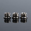 10x 1/4-3/8inch Converter Screw Adapter Flash Stand Monopod Ball Head hv2n
