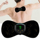 Mini Electric Massager Pad Shoulder Neck Cervical Vertebra Massage Arm Wais I4J5