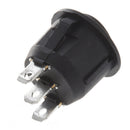 10 Pcs x ON/OFF/ON 3 Position SPDT Round Boat Rocker Switch 6A/250V 10A/125