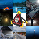 30W Car Hazard Warning Light Triangle Flashing LED COB Work Road Emergenc BQY