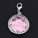 Pet Dog Flower Blossom Alloy Name Card Anti Lost Dog ID Address Name Label A