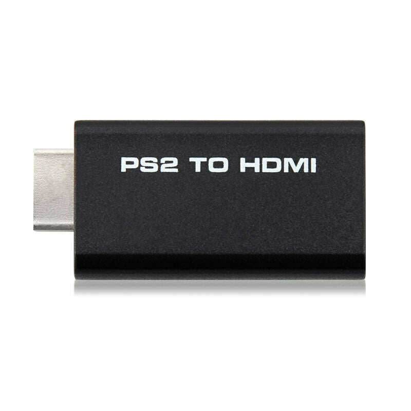 PS2 to HDMI Audio Video Converter Adapter w/ 3.5mm Audio Output HDTV Monitor