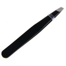 Professional Eyebrow Tweezer Slanted Hair Beauty Woman Beauty Makeup Black ES