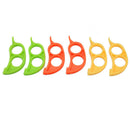 6 Pcs Easy Opener Lemon Orange Peeler Slicer Cutter Plastic Kitchen Tool new