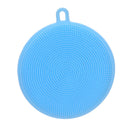 Silicone Dish Washing Sponge Scrubber Kitchen Cleaning antibacterial Tools M&E