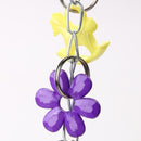 Pet Bird Parrot Climb Chew Bell Toys Bell Hanging Swing Cage Cockatiel Parakeet