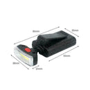 LED Clip-on Cap Hat Head Light Torches Camping Hiking Fishing Headlamp Head K8F7