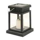 Garden Solar Lantern Decorative Candle Light for Patio Table Holiday Lamp