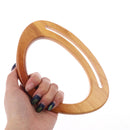 1Pc Wooden Bag Handle Replacement Diy Bag Purse Making Handbag Accessories P Hn