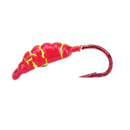 6pcs Winter Ice Fishing Bait 2.2cm/1.4g Mini ice Fishing Lure With Single Ho%!