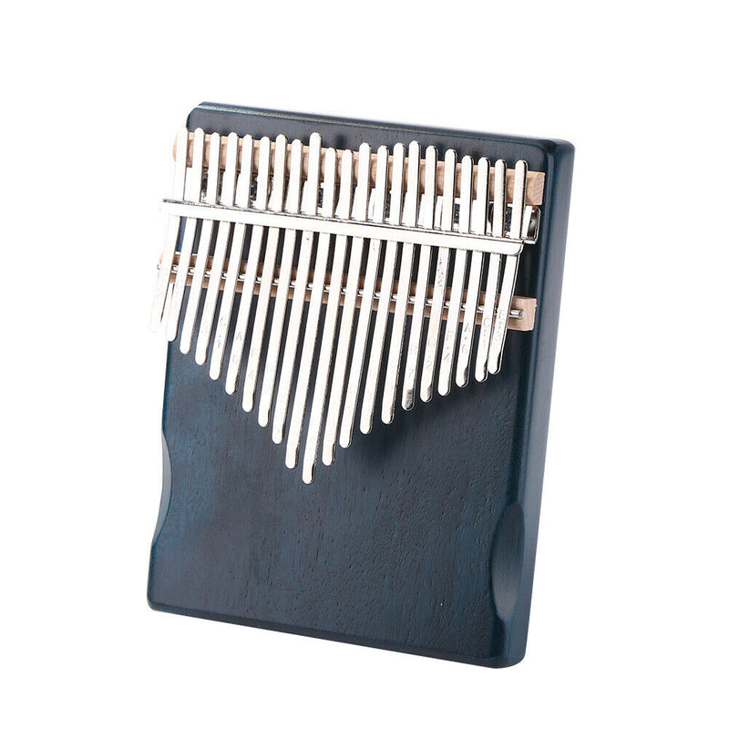 21 Keys Kalimba Musical Instrument Mahogany Wood Thumb Finger Piano (Blue) A