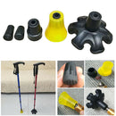 Cane Tip - Self Standing 6-Support Feet Base Replacement for Most Walking Canes,