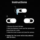 6x Web Cam Shutter Privacy Slider Camera Cover for Macbook Laptop Phone Plastic