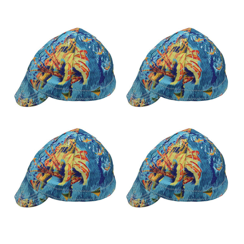 4x Welding Welders Flame Retardant Protective Welding Cap / Hat HIGH QUALITY