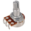 Metric Full Size 18mm Split Shaft Pots A500K & B500K Guitar Potentiometers, 4