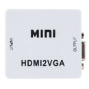 VGA To HDMI Full HD Video 1080P Converter Box Adapter For PC Laptop DVD HDT OZ