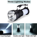 Solar Power Rechargeable Battery Camping Tent Light Lantern LED Flashlight  T4R8