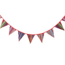 Ethnic Style Cotton Bunting Pennant Flags Banner Garland Home Party Decor