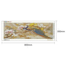 5D DIY Full Drill Diamond Painting Yellow Peafowl Cross Stitch Embroidery