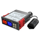 STC-3028 AC110-220V Dual LCD Temperature Humidity Controller Thermostat G1A4