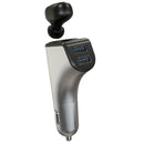 L5 Wireless Bluetooth Stereo Calling Earphone Dual USB Car Phone Charger