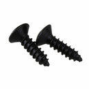 50x Guitar Bass Screws Parts for Scratchplates Pickguard, Black