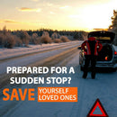 Portable Orange Car Twinkle Star LED Road Flashing Warning Light Emergency L Ew
