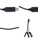1Pcs PL2303HX USB Transfer to TTL RS232 Serial Port Adapter Cable Module  BX
