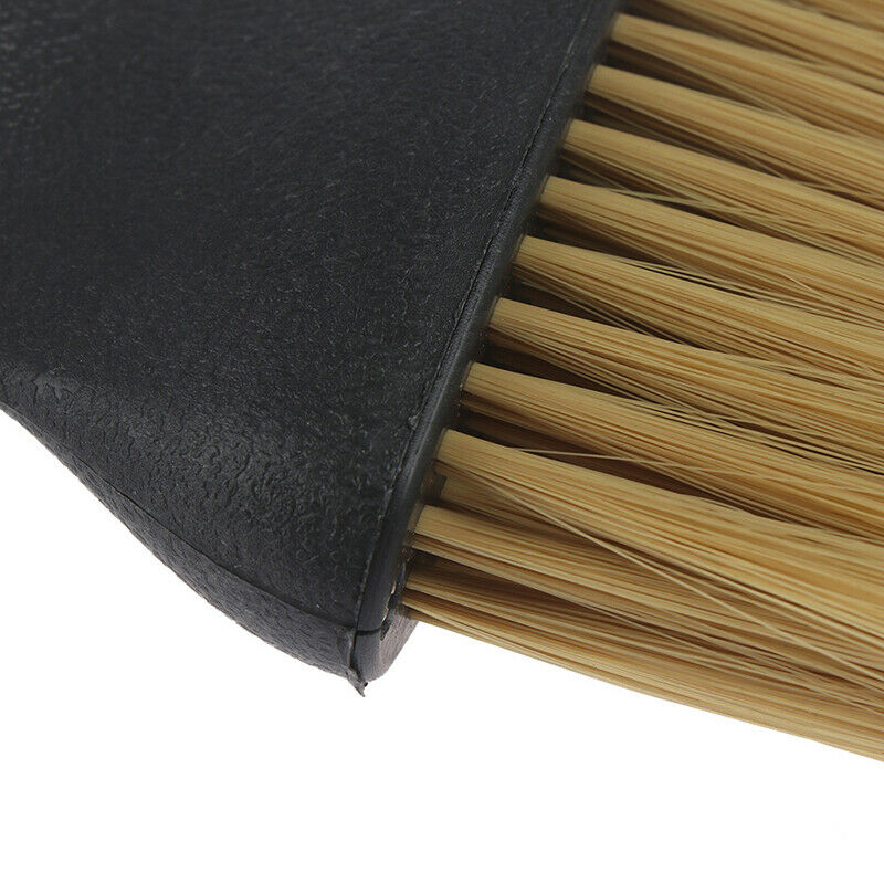 Yellow Soft Neck Face Duster Brush Barber Hair Cleaning Remove Salon Tool  F JR