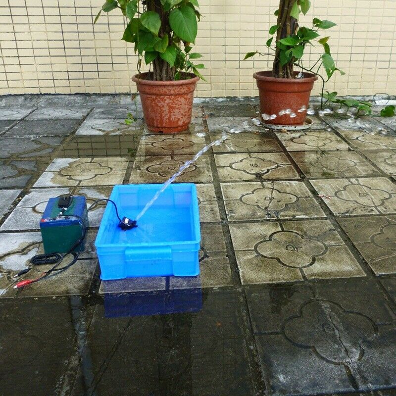 Ultra-Quiet Water Pump 240L/H Lift 300Cm Dc12V Brushless Water Oil Pump for