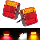 Trailer Truck 20LED Taillight Brake Stop Turn Signal Indicator Light Lamp 12V LJ