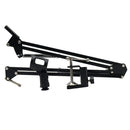 Adjustable Microphone Mic Boom Scissor Arm Stand Set - Black
