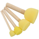 3843400 Sponge stamp, 3 sizes, 3 pieces, sizes 10, 20, 30 mm X7X3