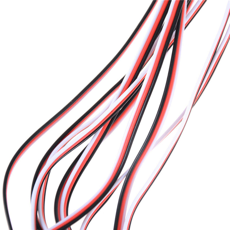 10Pcs 50cm Servo Extension Cord Cable Lead Wire OZ 50cm 26AWG ME