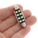 2x Bright White 2835 8-SMD 41mm Canbus Error Free Car Reading LED Light BulbsFD