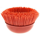 1 Piece 115 x M14 Cup Abrasive Brush Wheel P80 Pile Polymer-Abrasive 4.5 In