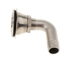 90 Degree Boat Deck Drain, 3/4inch Boat Yacht Weatherproof Hardware Fittings