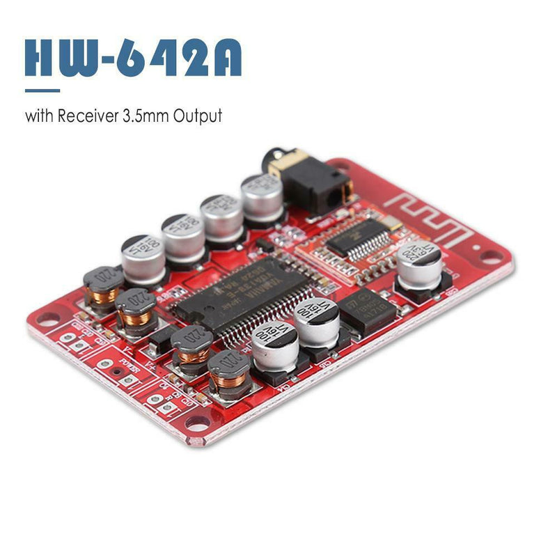 Bluetooth Stereo Digital Audio Amplifier Board with Receiver 3.5mm Output