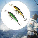 Lot 4pcs Plastic Minnow Fishing Lure Sinking Rattle Fishing 3.9g/7cm/2.76