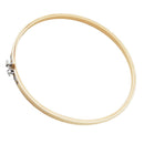 5" Bamboo Frame Hoop Ring Embroidery Cross Stitch Sewing Tool DIY Art Craft