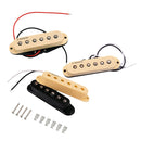 Alnico V Guitar Pickup Single Coil  Pickups Neck Middle Bridge Set for ST Beige