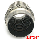 3.5inx 6in Exhaust Flexible Tube Joint Repair Single Pipe,