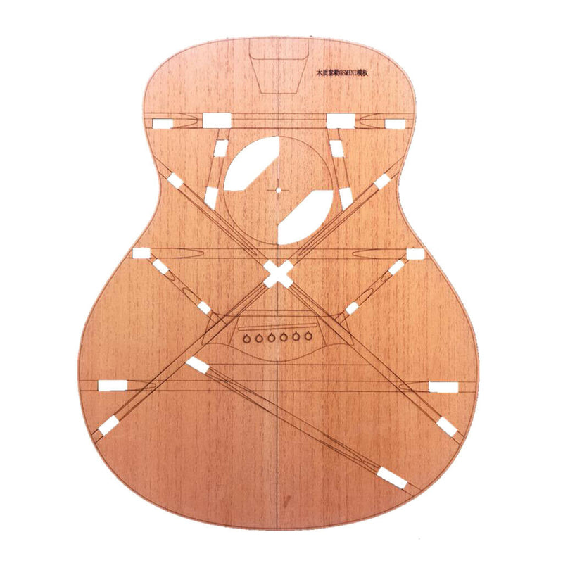 Acoustic Guitar Body Template for GS Guitar