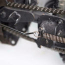 1* Universal Motorcycle T-Handle Stand Spring Hook For Exhaust Pipe Puller Y3Q4